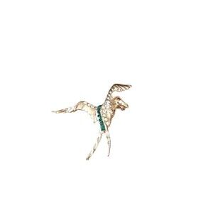 Vintage  "Seagull" bird Crane Costume Pin Brooch‎ from the 1960/1970s